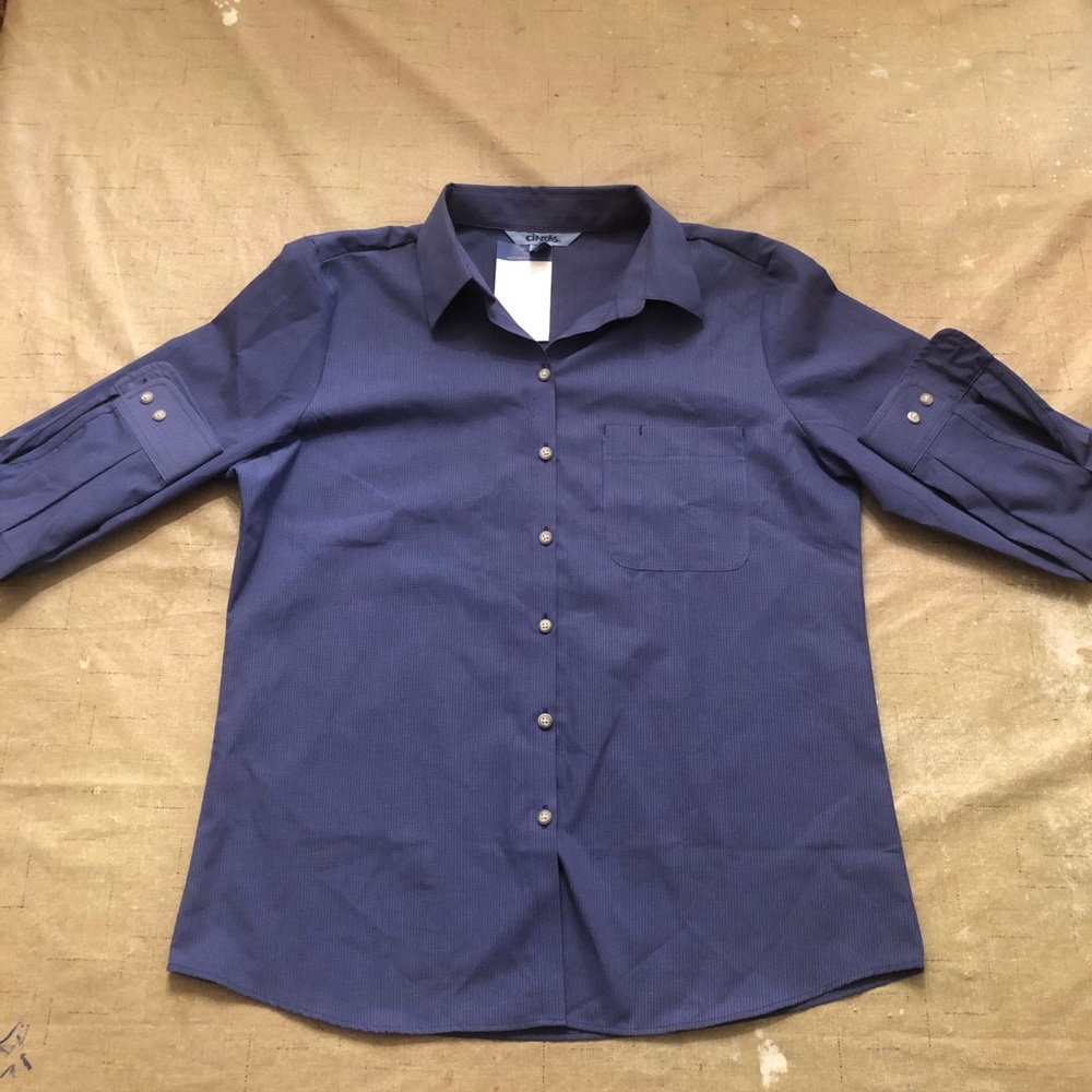 Blue dress shirt